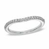 0.18 CT. T.W. Certified Diamond Band in 14K White Gold (I/SI2)