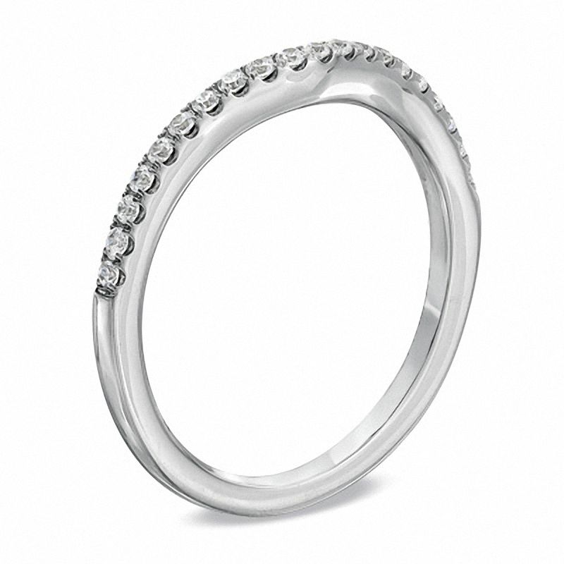 0.18 CT. T.W. Certified Diamond Band in 14K White Gold (I/SI2)
