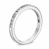 Thumbnail Image 2 of Celebration Ideal 0.34 CT. T.W. Certified Diamond Band in 14K White Gold (I/SI2)