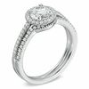 Thumbnail Image 1 of Celebration Canadian Lux® 1.00 CT. T.W. Diamond Bridal Set in 18K White Gold (I/SI2)