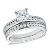 Thumbnail Image 0 of Celebration Canadian Lux® 1.50 CT. Diamond Bridal Set in 18K White Gold (I/SI2)