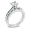 Thumbnail Image 1 of Celebration Canadian Lux® 1.50 CT. Diamond Bridal Set in 18K White Gold (I/SI2)