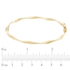 Thumbnail Image 2 of Twisted Bangle in 10K Gold