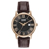 Men's Citizen Eco-Drive® Rose-Tone Strap Watch with Black Dial (Model: BM6759-03E)