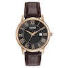 Thumbnail Image 0 of Men's Citizen Eco-Drive® Rose-Tone Strap Watch with Black Dial (Model: BM6759-03E)