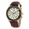 Thumbnail Image 1 of Men's Invicta Speedway Chronograph Gold-Tone Strap Watch with Champagne Dial (Model: 10428)