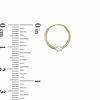 Thumbnail Image 2 of Child's Cubic Zirconia Hoop Earrings in 14K Gold