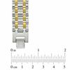 Men's 0.25 CT. T.W. Diamond Bracelet in Two-Tone Stainless Steel - 8.75"