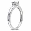 Thumbnail Image 1 of 0.12 CT. T.W. Quad Princess-Cut Diamond Promise Ring in Sterling Silver