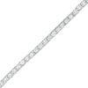 Thumbnail Image 0 of Lab-Created White Sapphire Tennis Bracelet in Sterling Silver - 7.25"