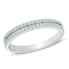 Thumbnail Image 1 of 0.25 CT. T.W. Diamond Double Row Band in 14K White Gold