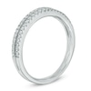 Thumbnail Image 2 of 0.25 CT. T.W. Diamond Double Row Band in 14K White Gold