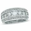 Thumbnail Image 1 of 1.00 CT. T.W. Diamond Seven Stone Band in 14K White Gold