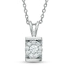 Thumbnail Image 1 of 0.22 CT. T.W. Composite Diamond Pendant in 10K White Gold