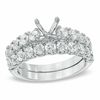 Thumbnail Image 0 of 1.95 CT. T.W. Diamond Semi-Mount Bridal Set in 14K White Gold