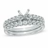 Thumbnail Image 1 of 0.90 CT. T.W. Diamond Semi-Mount Bridal Set in 14K White Gold