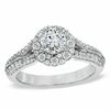 Thumbnail Image 0 of 1.25 CT. T.W. Certified Canadian Diamond Split Shank Engagement Ring in 14K White Gold (I/I1)