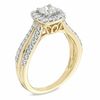 Thumbnail Image 1 of 1.00 CT. T.W. Canadian Certified Diamond Split Shank Engagement Ring in 14K Gold
