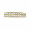0.33 CT. T.W. Diamond Double Row Wedding Band in 10K Gold