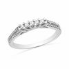 Thumbnail Image 0 of 0.25 CT. T.W. Diamond Anniversary Band in 10K White Gold