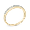 Thumbnail Image 2 of 0.10 CT. T.W. Diamond Wedding Band in 10K Gold