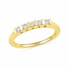 Thumbnail Image 0 of 0.25 CT. T.W. Diamond Five Stone Wedding Band in 10K Gold