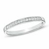 Thumbnail Image 0 of 0.10 CT. T.W. Diamond Anniversary Band in 10K White Gold