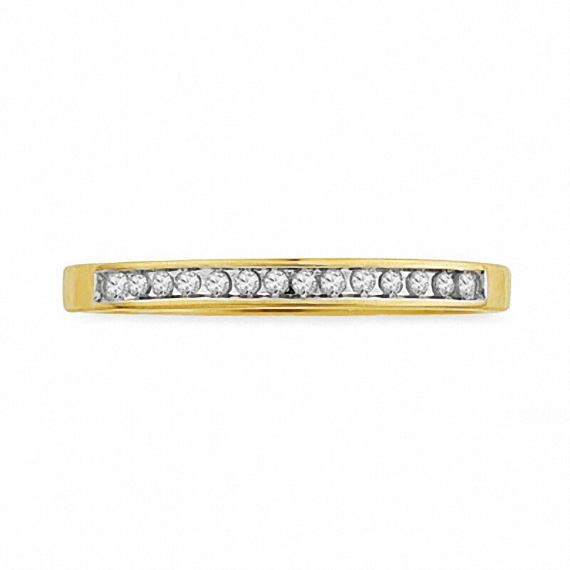 0.10 CT. T.W. Diamond Anniversary Band in 10K Gold