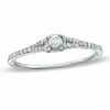 Thumbnail Image 0 of 0.20 CT. T.W. Diamond Promise Ring is 10K White Gold