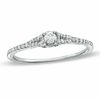 Thumbnail Image 1 of 0.20 CT. T.W. Diamond Promise Ring is 10K White Gold