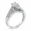 Thumbnail Image 1 of 0.75 CT. T.W. Diamond Swirl Engagement Ring in 14K White Gold
