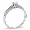Thumbnail Image 1 of 0.20 CT. T.W. Diamond Solitaire Promise Ring in 10K White Gold