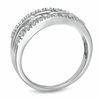Thumbnail Image 2 of 0.25 CT. T.W. Diamond Bamboo Design Band in 10K White Gold