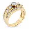 Thumbnail Image 2 of 1.25 CT. T.W. Diamond Edge Engagement Ring in 14K Gold