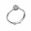Thumbnail Image 1 of 0.25 CT. T.W. Quad Princess-Cut Diamond Promise Ring in 10K White Gold