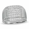 Thumbnail Image 0 of Men's 1.50 CT. T.W. Diamond Ring in 10K White Gold