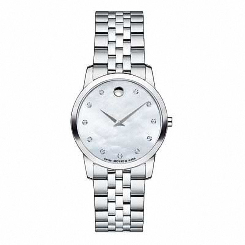 Ladies' Movado Museum® Watch with Mother-of-Pearl Dial (Model: 0606612)