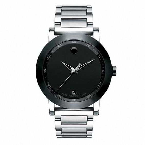 Peoples Men s Movado Luno Sport Museum Watch with Black Dial Model 0606536 St. Vital Centre