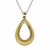 Thumbnail Image 1 of Charles Garnier Pear-Shaped Pendant in Sterling Silver with 18K Gold Plate