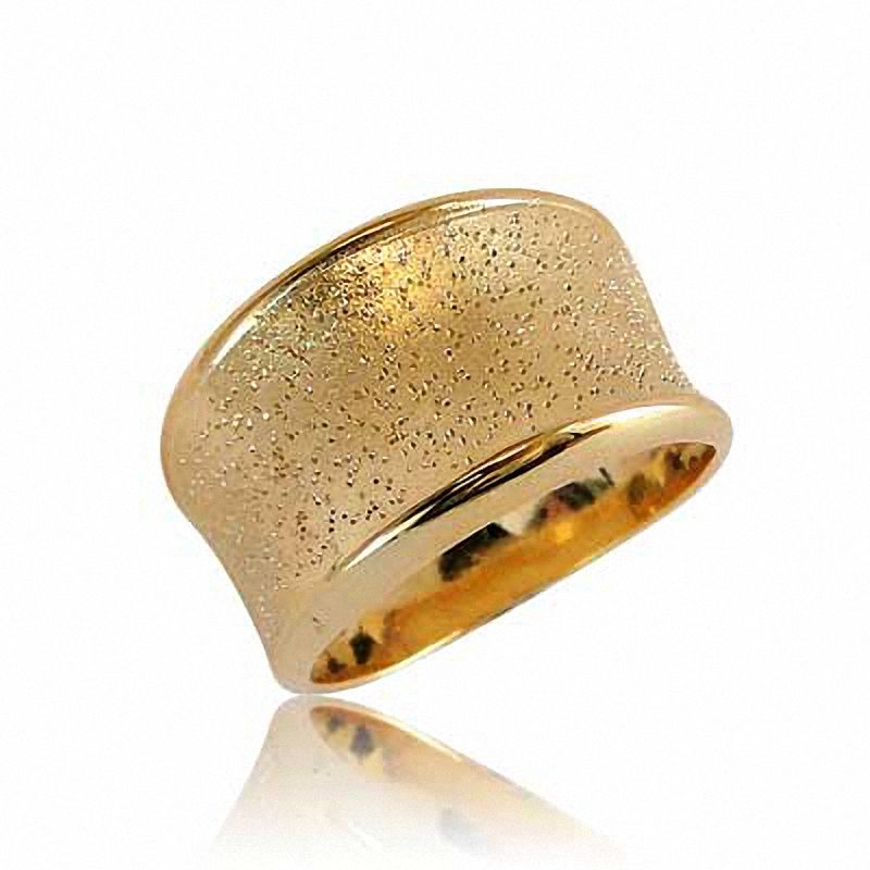 Charles Garnier Concave Ring in Sterling Silver with 18K Gold Plate