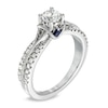 Thumbnail Image 1 of Vera Wang Love Collection 0.70 CT. T.W. Diamond Split Shank Engagement Ring in 14K White Gold