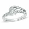 Thumbnail Image 1 of Sirena™ 0.58 CT. T.W. Diamond Bypass Engagement Ring in 14K White Gold