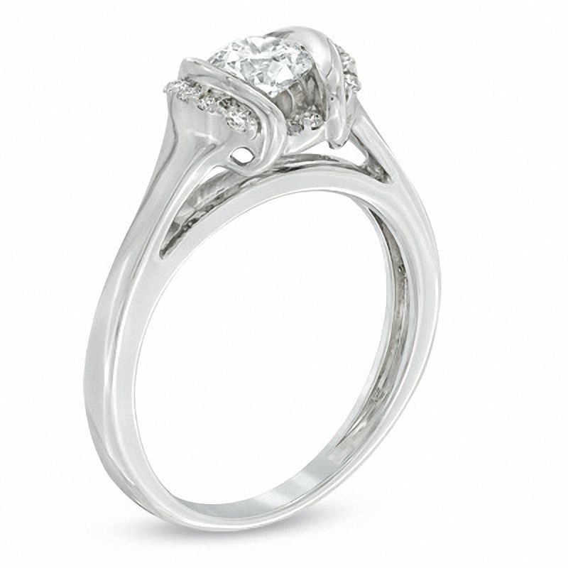 Sirena™ 0.58 CT. T.W. Diamond Engagement Ring in 14K White Gold