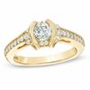 Thumbnail Image 1 of Sirena™ 0.83 CT. T.W. Diamond Split Shank Engagement Ring in 14K Gold
