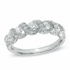 Thumbnail Image 0 of 0.70 CT. T.W. Diamond Cascading Anniversary Band in 14K White Gold