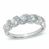 Thumbnail Image 1 of 0.70 CT. T.W. Diamond Cascading Anniversary Band in 14K White Gold