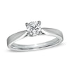 Thumbnail Image 0 of Celebration Canadian Ideal 0.50 CT. Diamond Engagement Ring in 14K White Gold (I/I1)