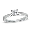 Thumbnail Image 1 of Canadian Ideal 0.50 CT. Certified Diamond Engagement Ring in 14K White Gold (I/I1)