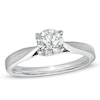 Thumbnail Image 1 of Canadian Ideal 0.70 CT. Certified Diamond Engagement Ring in 14K White Gold (I/I1)