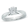 Thumbnail Image 1 of Canadian Ideal 1.00 CT. Certified Diamond Engagement Ring in 14K White Gold (I/I1)